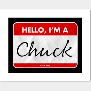 I'm a Chuck Posters and Art